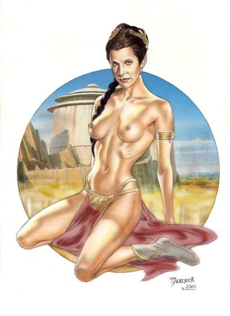 Thumbnail Dive into Safe-Armadillo-3967's Rendition of Slave Leia