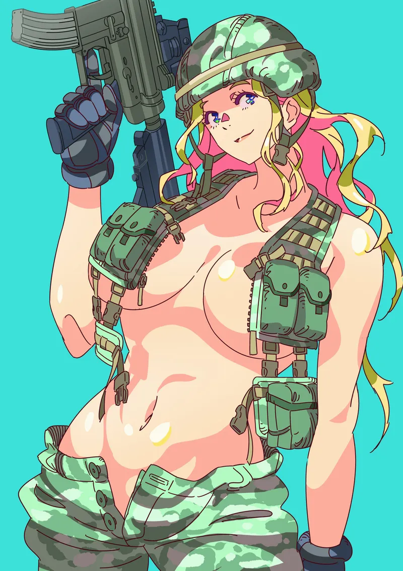 Thumbnail Military Tummy Delights: Exploring Cute Characters by Silly_Ad_4914 | animemidriff