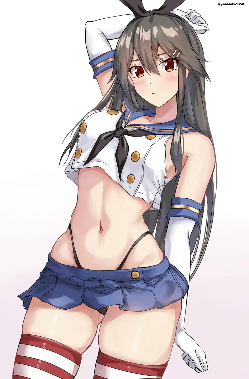 Thumbnail Haruna Rocks Shimakaze Cosplay from KanColle | llamanatee | animemidriff
