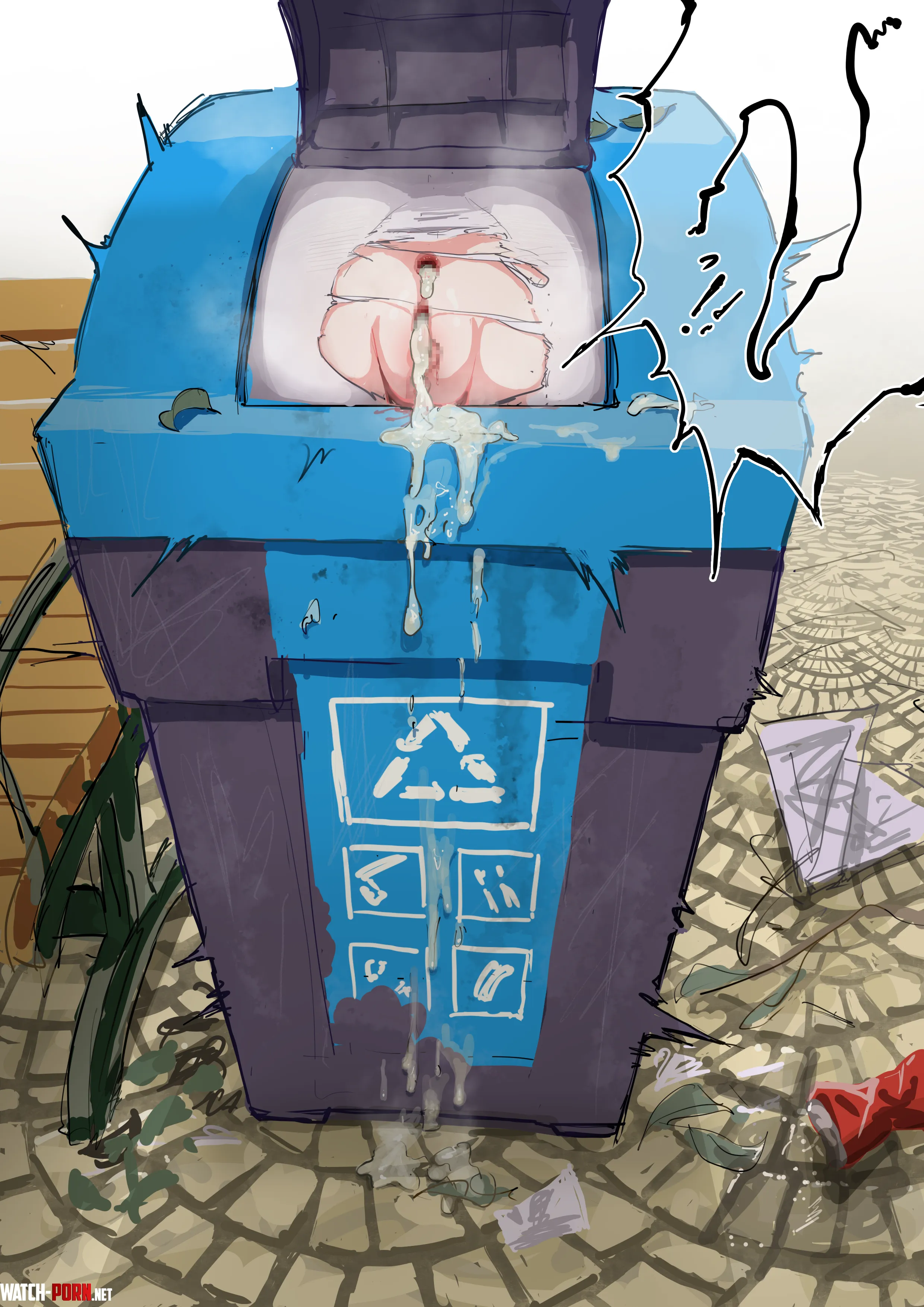Recycled after use by Somanycookies1