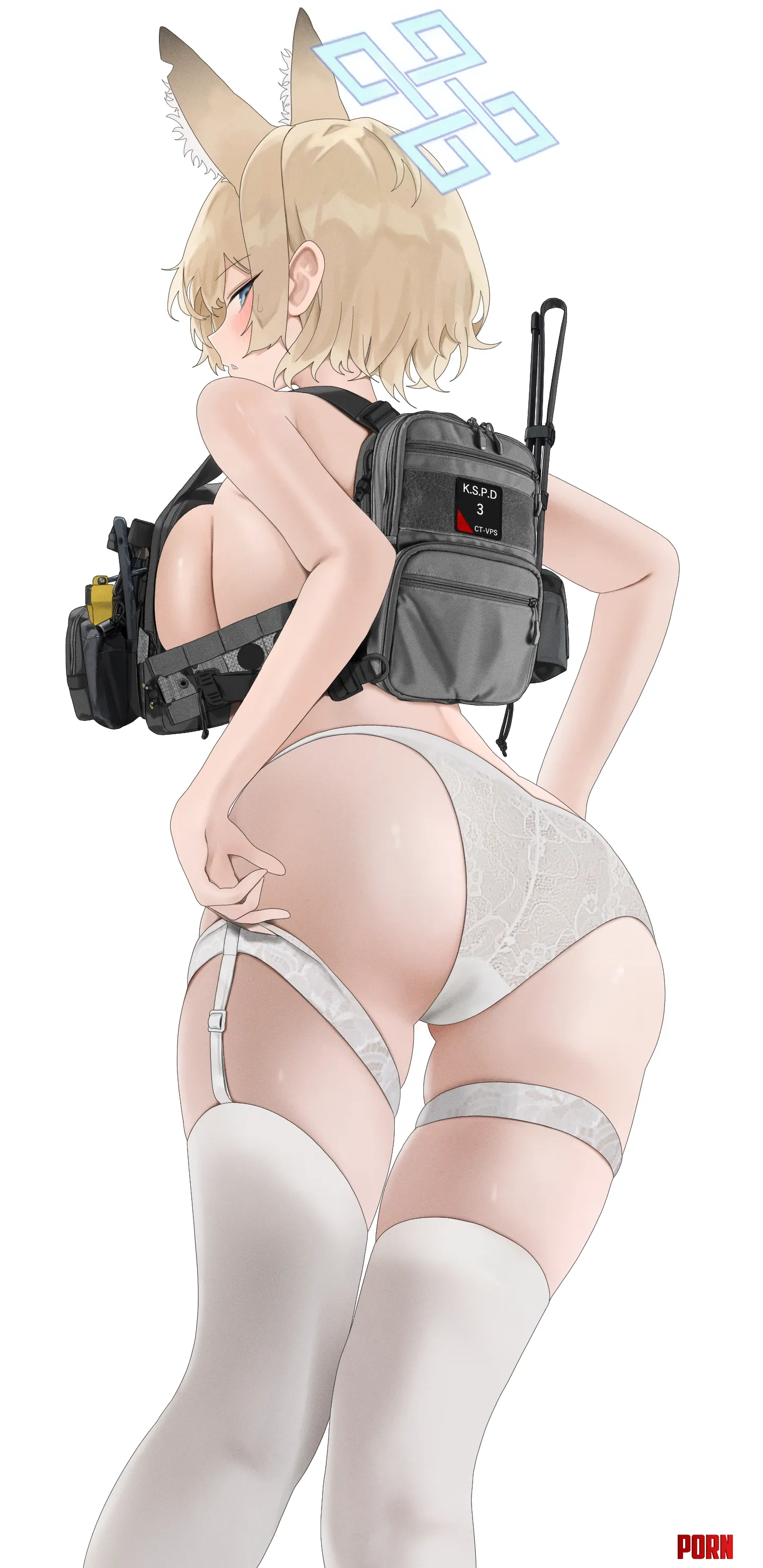Tactical Kanna Butt (FTE) [Blue Archive] by llamanatee