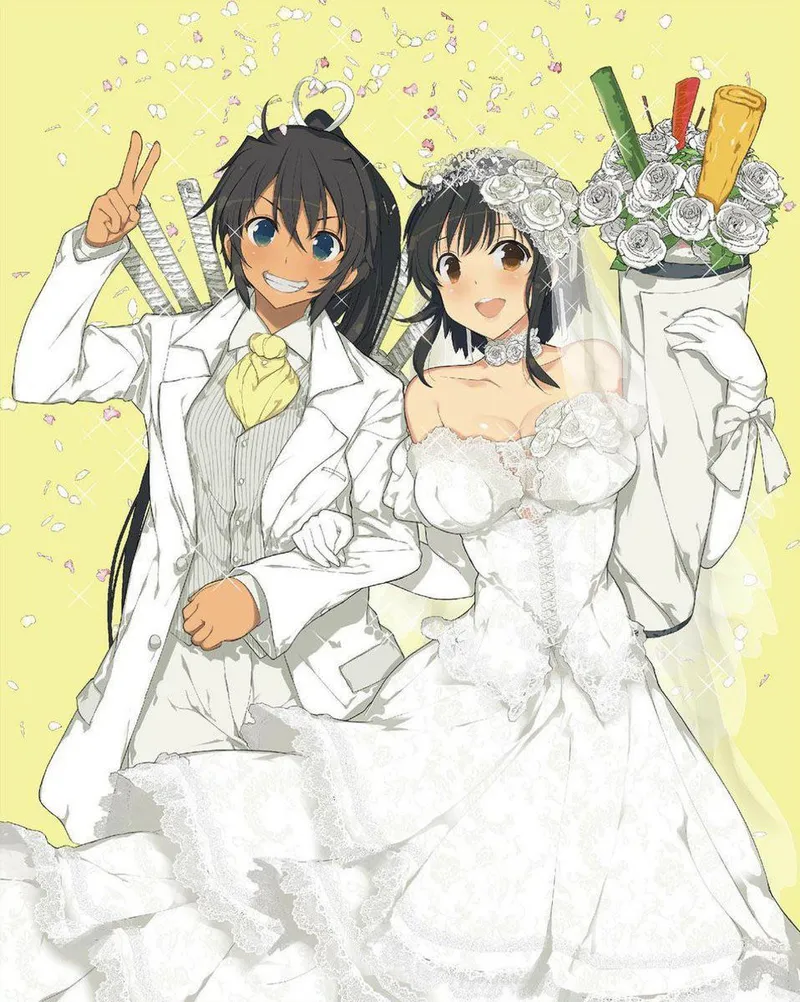 Thumbnail Asuka and Homura get hitched [Senran Kagura] by MillionHypotheses