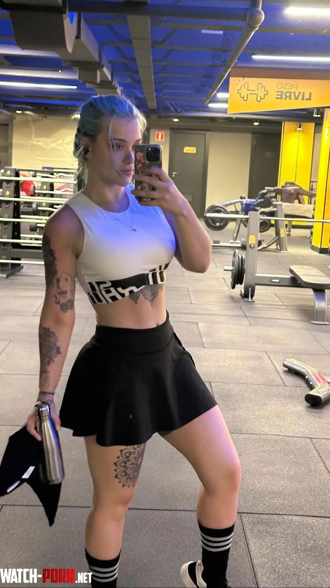 Gym empty today by Bethcutie__