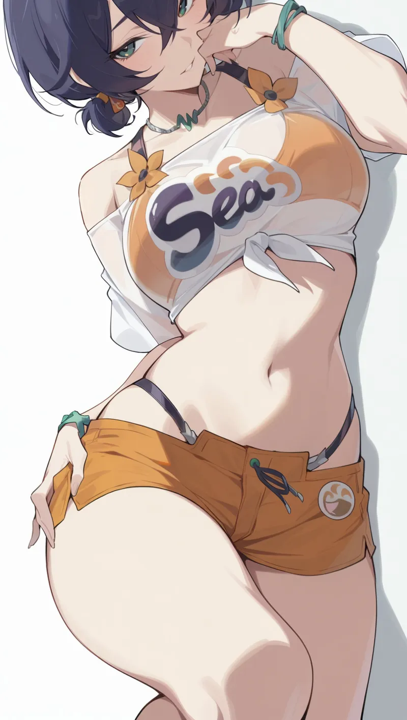 Thumbnail Seductive Summer Belle from Zenless Zone Zero | Thighdeology