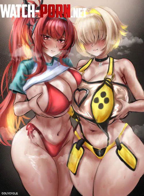 Hey, did not have to go this hard for summer [Nikke] by PsychologicalBass738