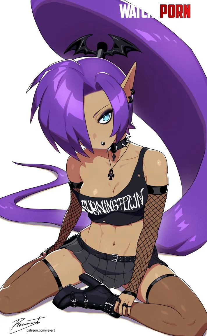 Goth Shantae [Shantae] by A_MASSIVE_PERVERT
