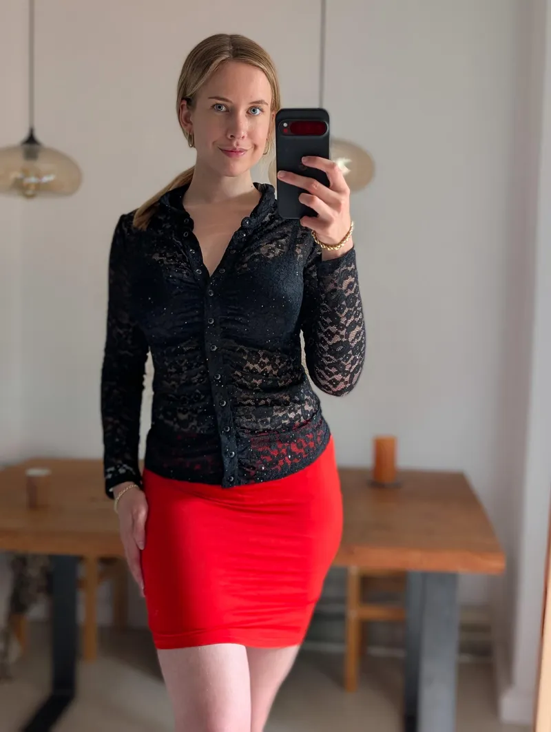 Thumbnail Stand Out in a Red Pencilskirt like naturalgirl_mel