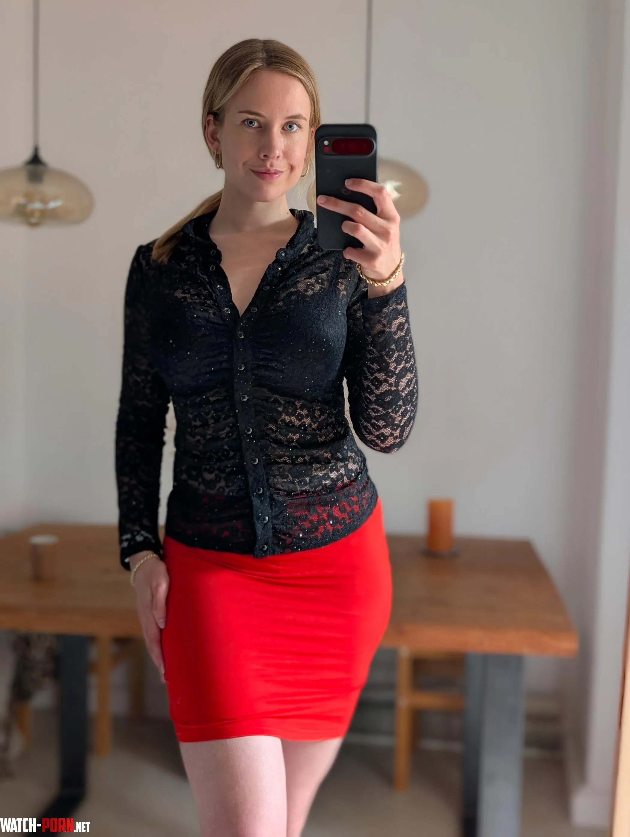 Today in my red pencilskirt by naturalgirl_mel