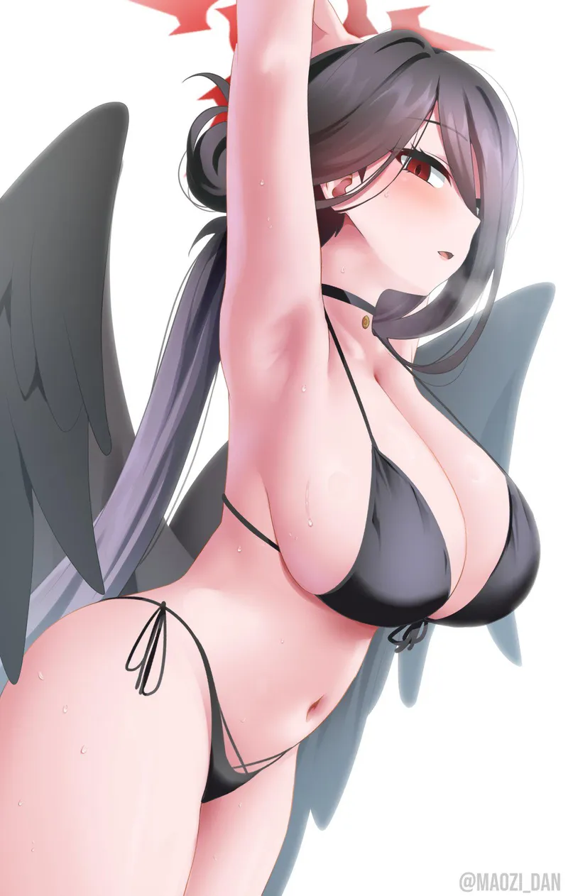 Thumbnail Discovering Hasumi from Blue Archive's Armpit Secrets by McKnight94