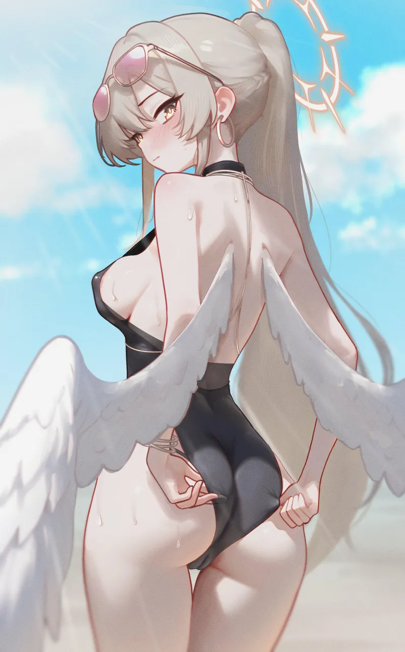 Thumbnail Nagisa [Blue Archive] by McKnight94 | Nagisa's Swimsuit Style Spotlight!