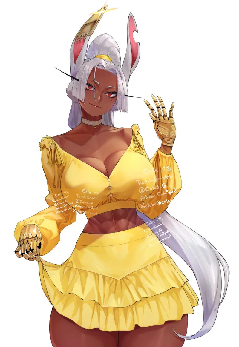 Thumbnail Mirko: Captivating Art by Calad_G - Fitdrawngirls