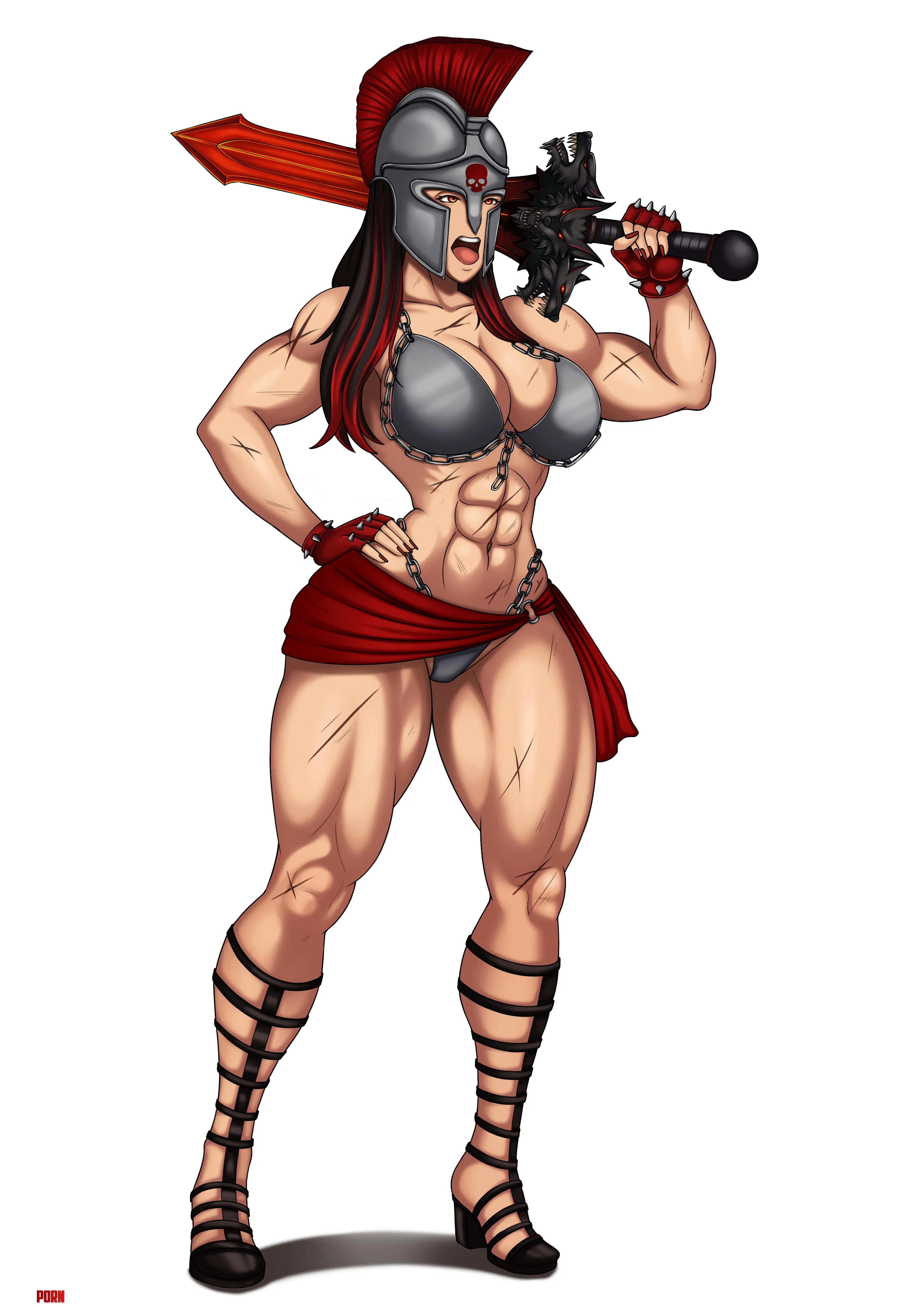 [OC] Alecta Queen of Amazons Drawn By Dr.artisan by MarcusTheGoodGuy