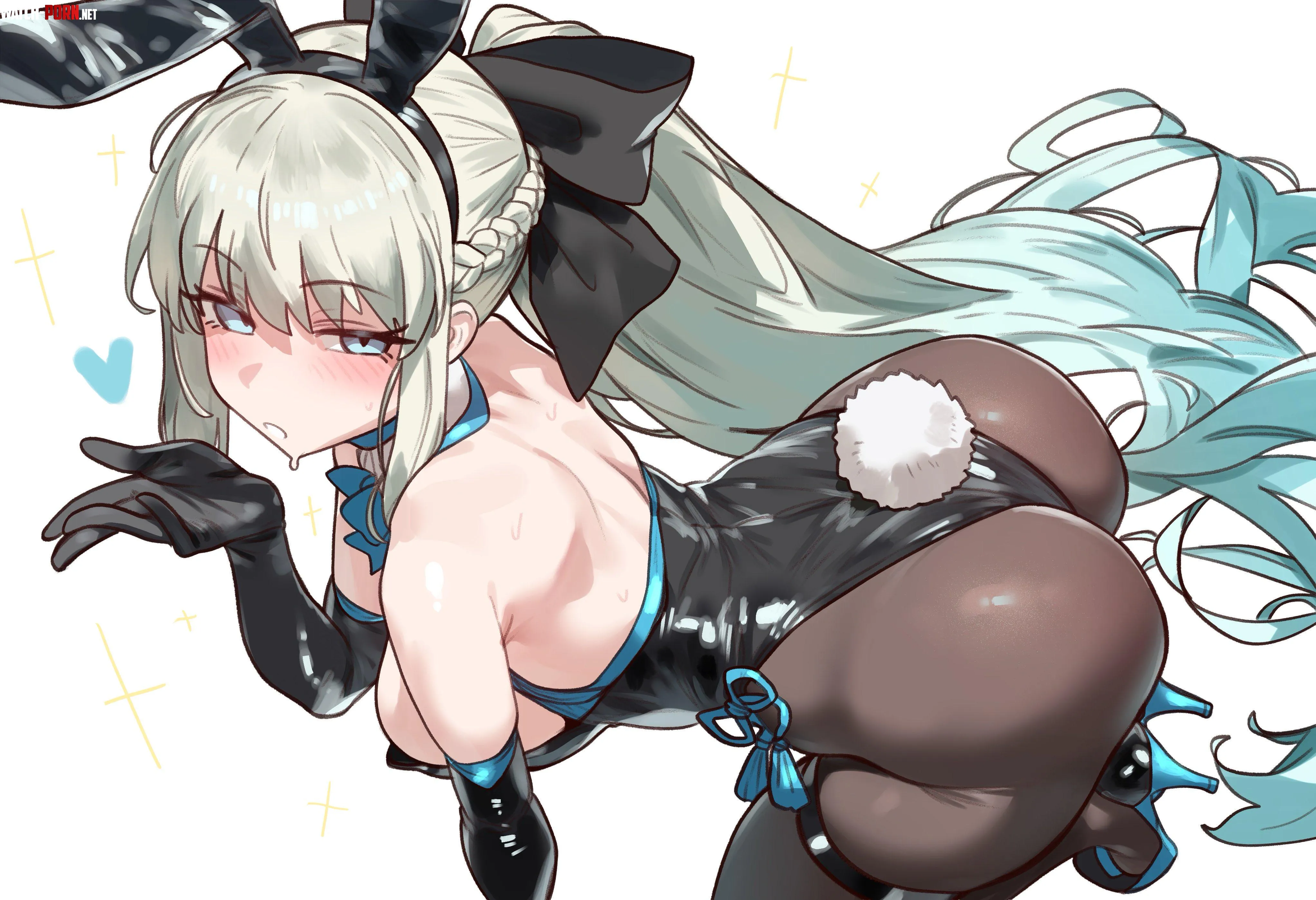 Bunny Morgan Butt (ebora) [Fate/Grand Order] by llamanatee