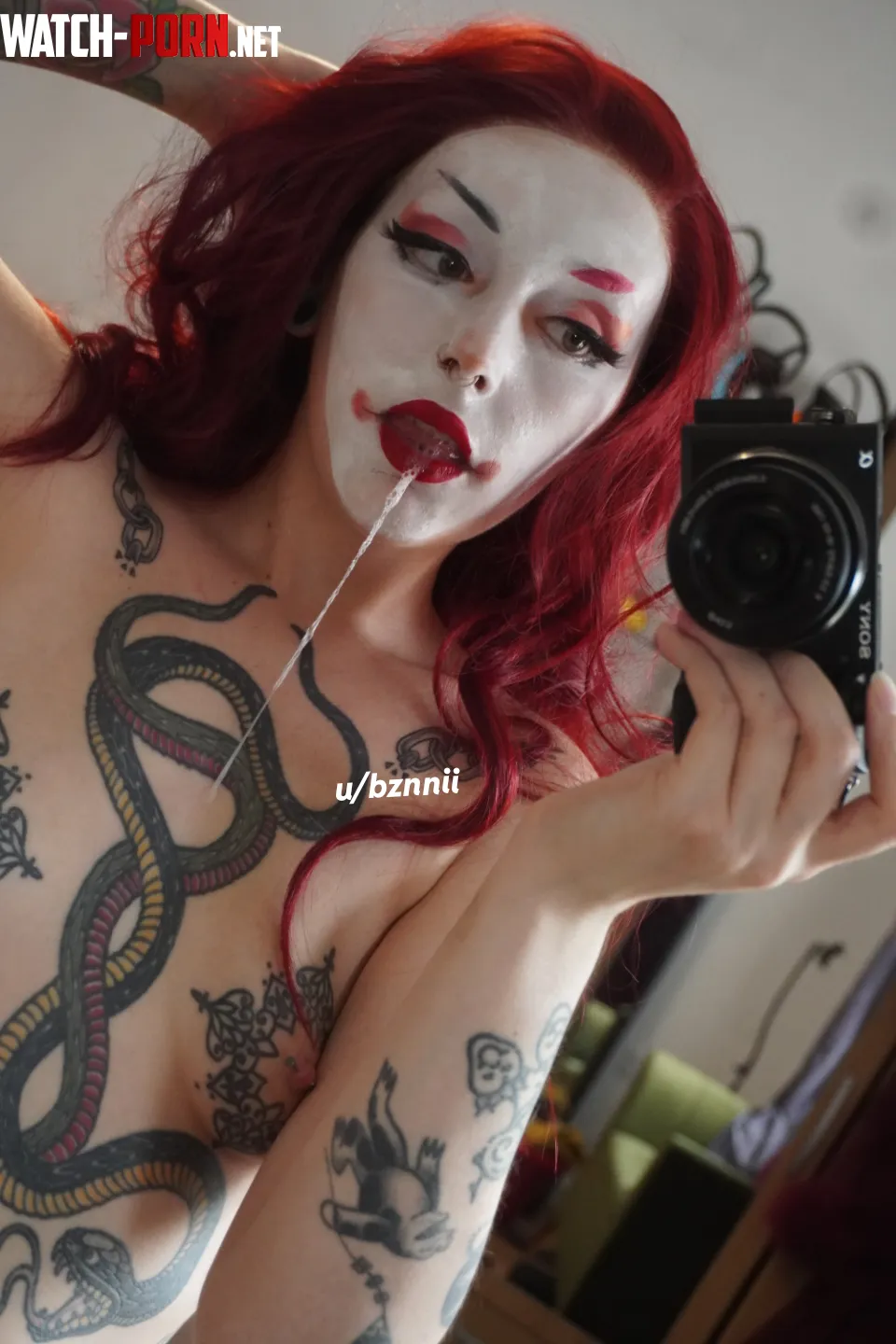 Disgusting spit obsessed slut by bznnii