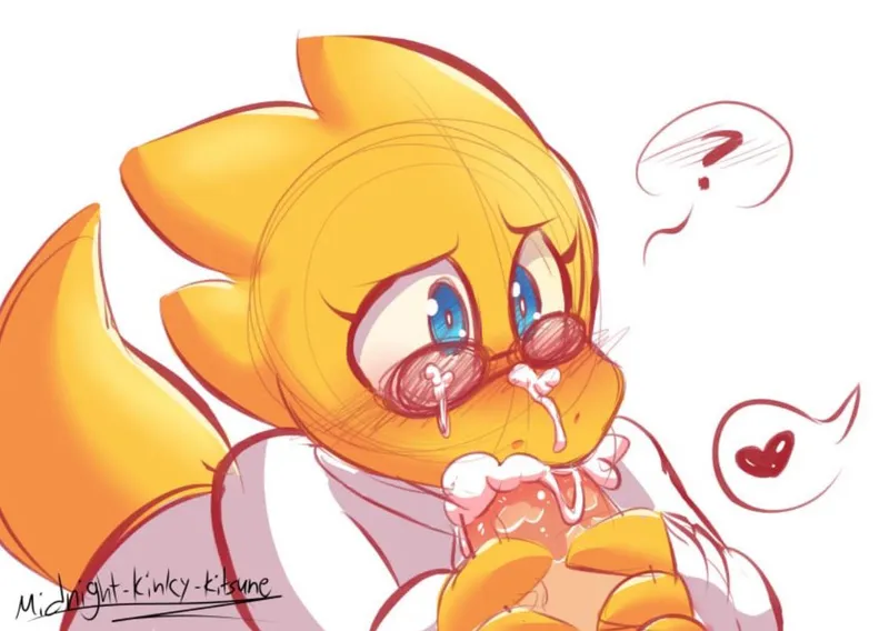 Thumbnail Midnight-kinky-kitsune's Intriguing Alphys Art