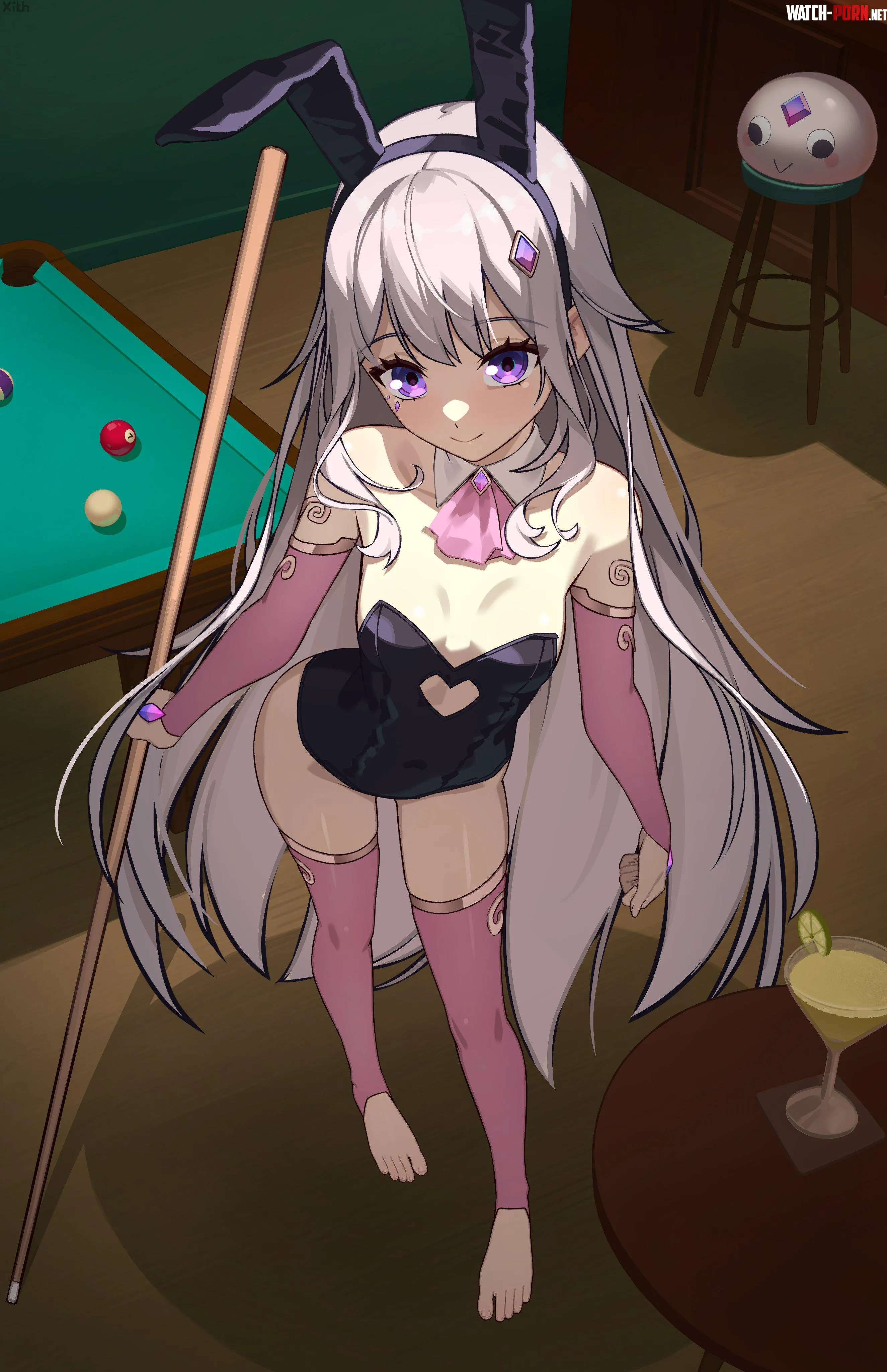 Pool Bunny Biboo [Hololive] by A_MASSIVE_PERVERT