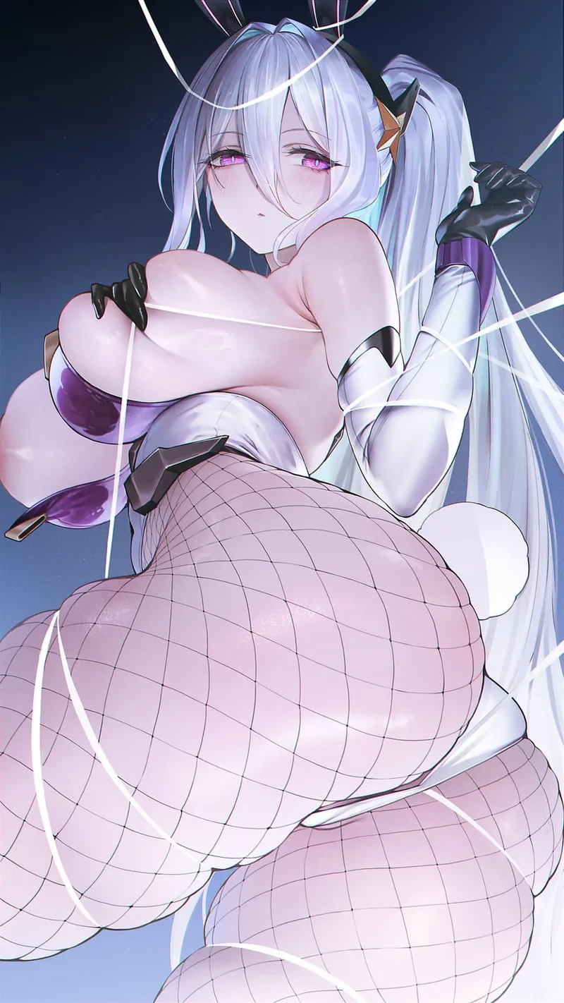Thumbnail TK4g4 Showcases Kearsarge in Fishnets from Azur Lane