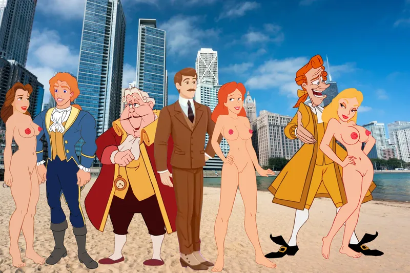 Thumbnail Nude Beach Bliss: Darling, Belle, and Plumette's Adventure by Confident-Path-354 | Discover disneyporn