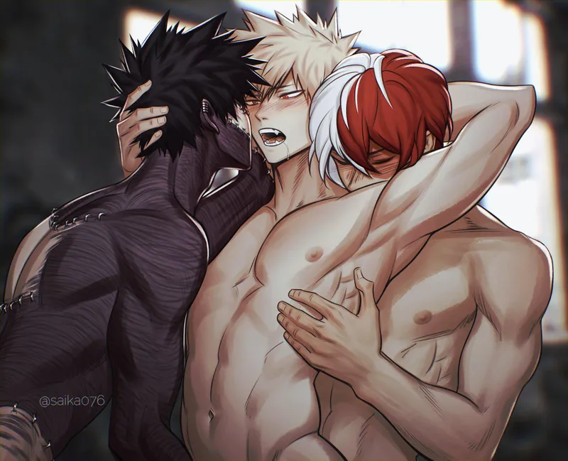 Thumbnail Bakugou's Todoroki Sandwich: EternalSnow05's BokuNoEroAcademia