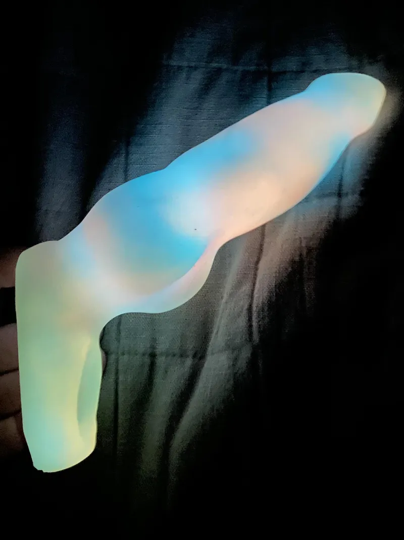 Thumbnail Glow in the Dark Dire Wolf Sheath | papabear00069 BadDragon Creation
