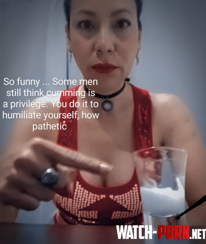 I want you to eat your cum! by GoodnessCindy