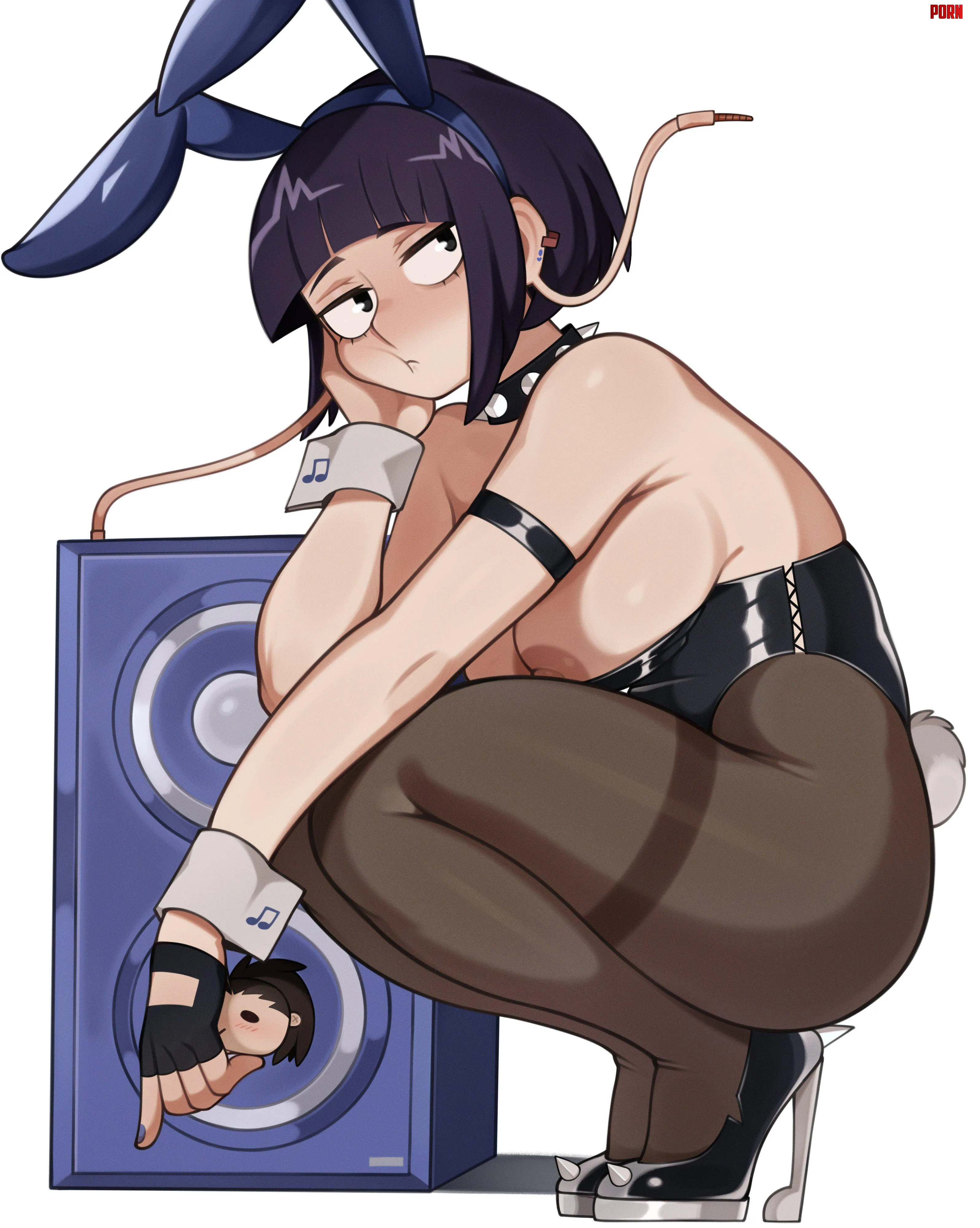 Jiro, the Punk Rock Bunny Baddie (MelonWuff) by RisingSlabMonster