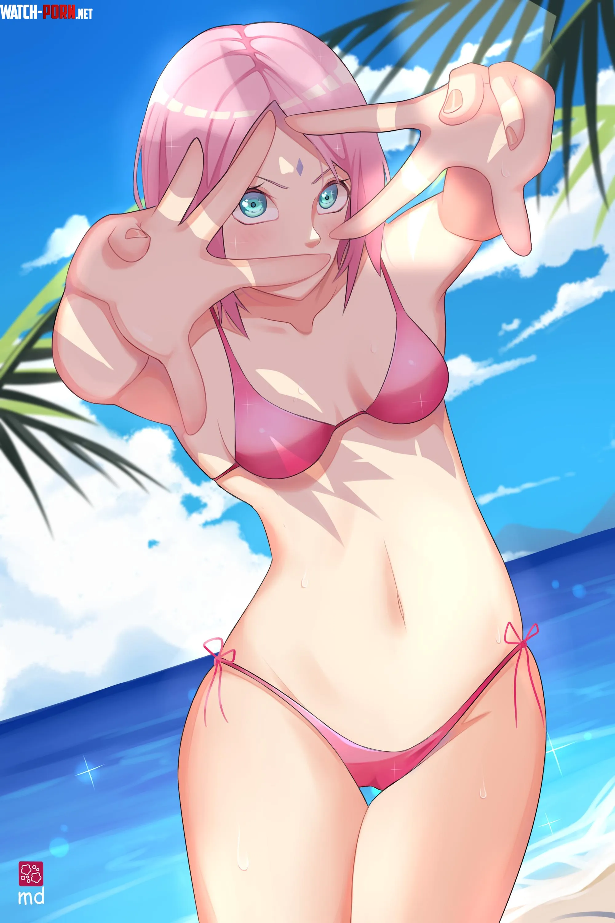 Sakura Summer [Naruto] by A_MASSIVE_PERVERT