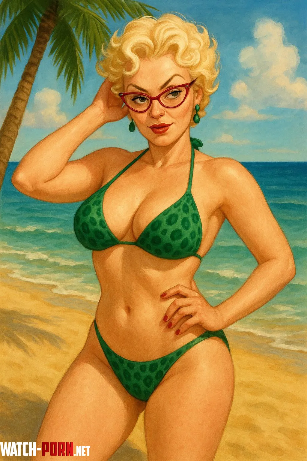 Rita Skeeter Pinup by steeplebush