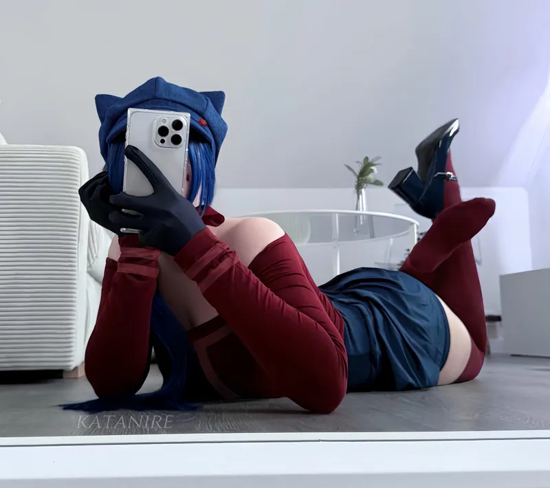 Thumbnail Cappie Cosplay Showcase by katanires: Dive into the Sensuality
