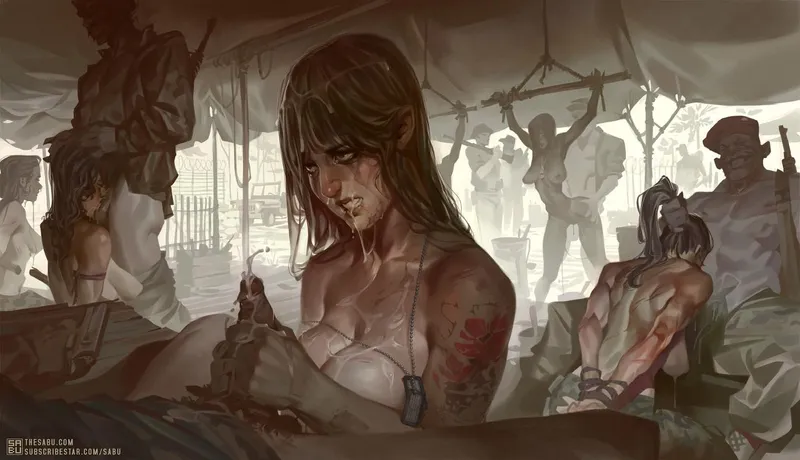 Thumbnail Unwind with 'At the Camp' by The_Sabu in GameOverGirls