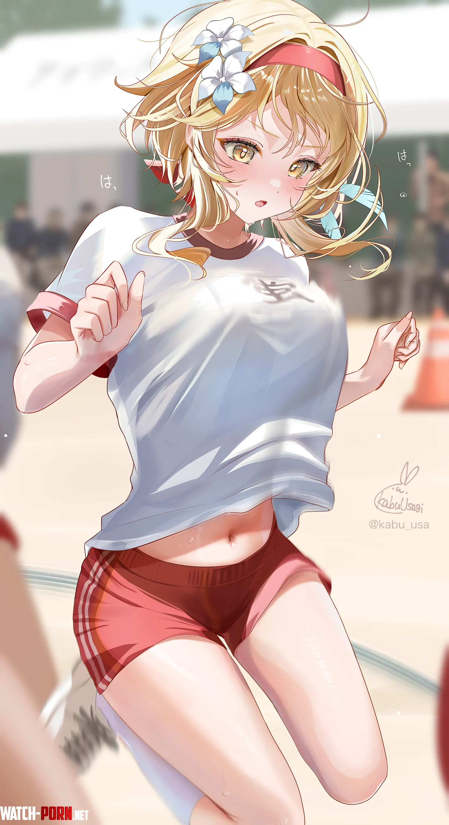 Lumine at sports festival (カブウサギ / kabu_usa) by elegantloveglimmer