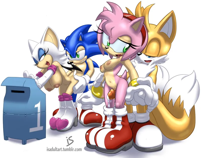 Thumbnail Group Fun with BARELYuncensS: A SonicPorn Heat