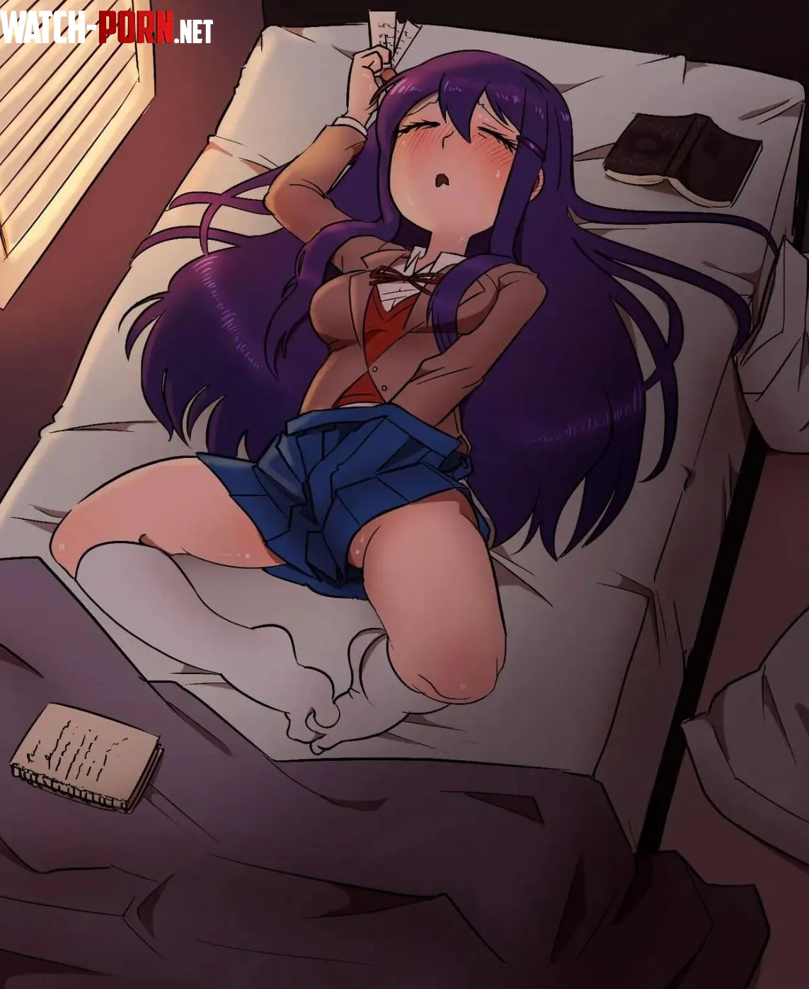 [Yuri] putting your pen to good use (homunculus100) by milk_is_waifu69
