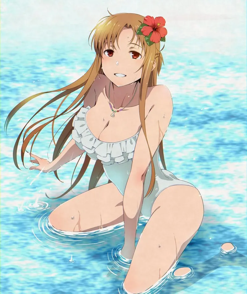 Thumbnail Artistic Asuna Silhouette by Fuzzlogik