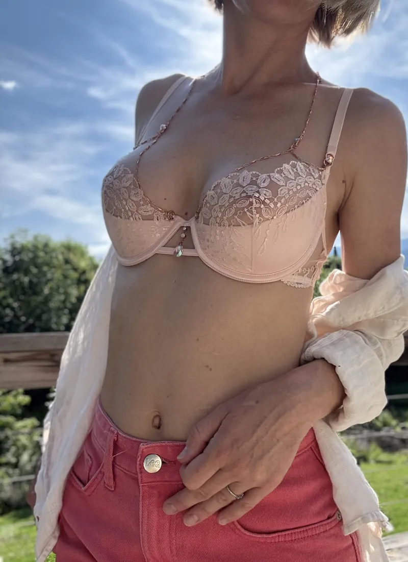 Thumbnail Passionate Elegance: The Red Bra Affair by BABBY_Girlxx | Brawesome
