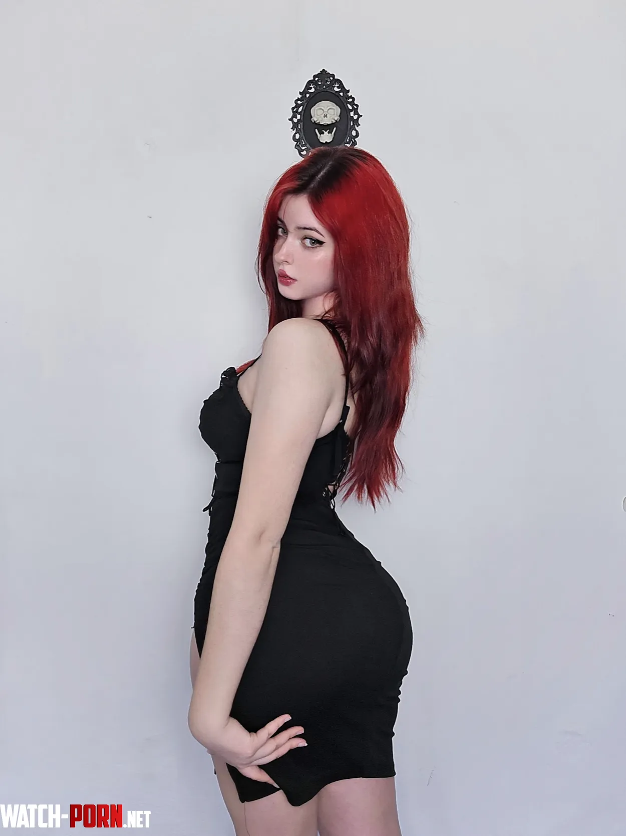 just enough tight dress to leave everything to your imagination… by CapybaraPlushToy