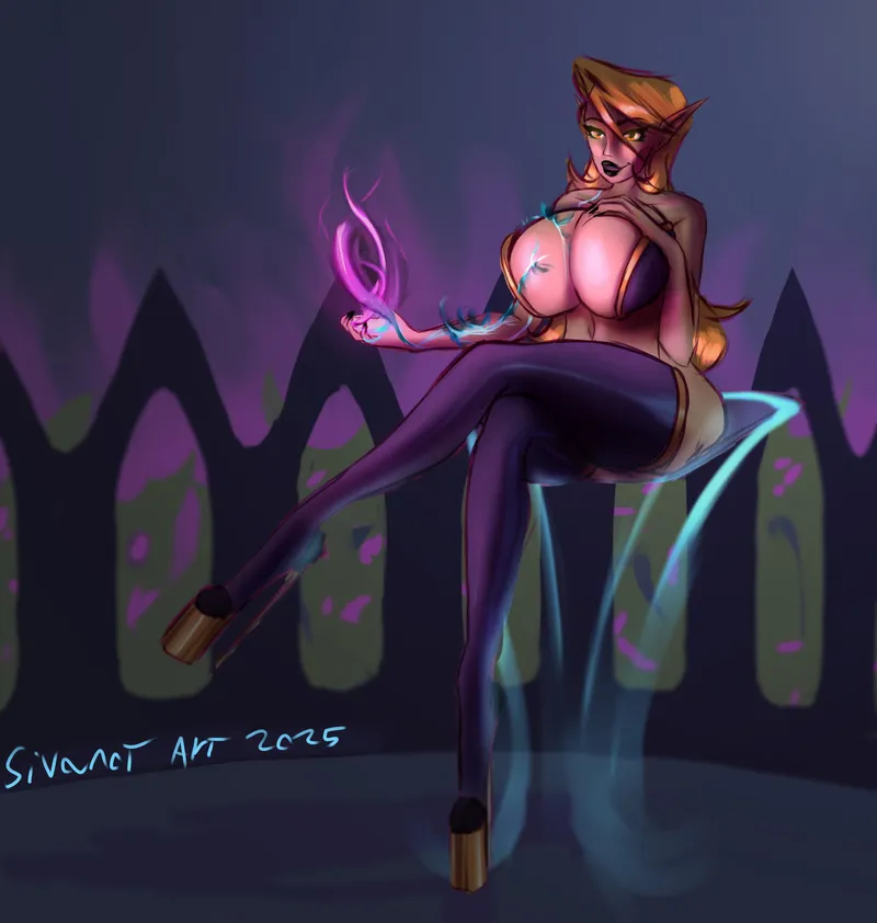 Thumbnail Unveiling More OC Namani Art by Sivanot - ElfHentai
