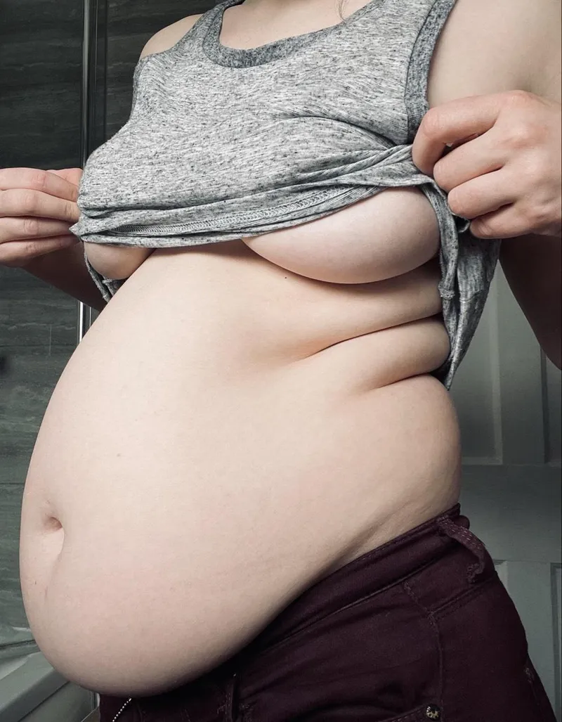 Thumbnail Explore the Struggle of Weight Gain in No One Talks About How by scarlett_belly in Stuffers