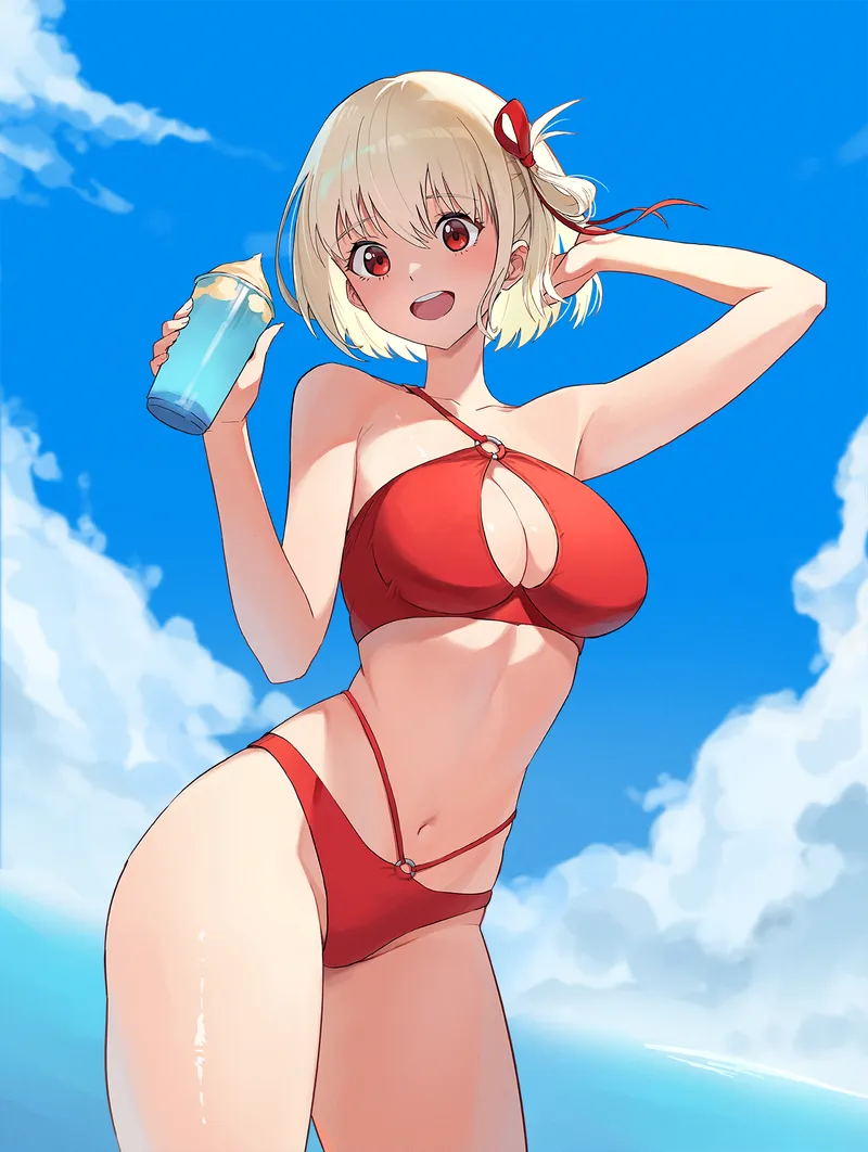 Thumbnail Summer Chisato [Lycoris Recoil] by A_MASSIVE_PERVERT