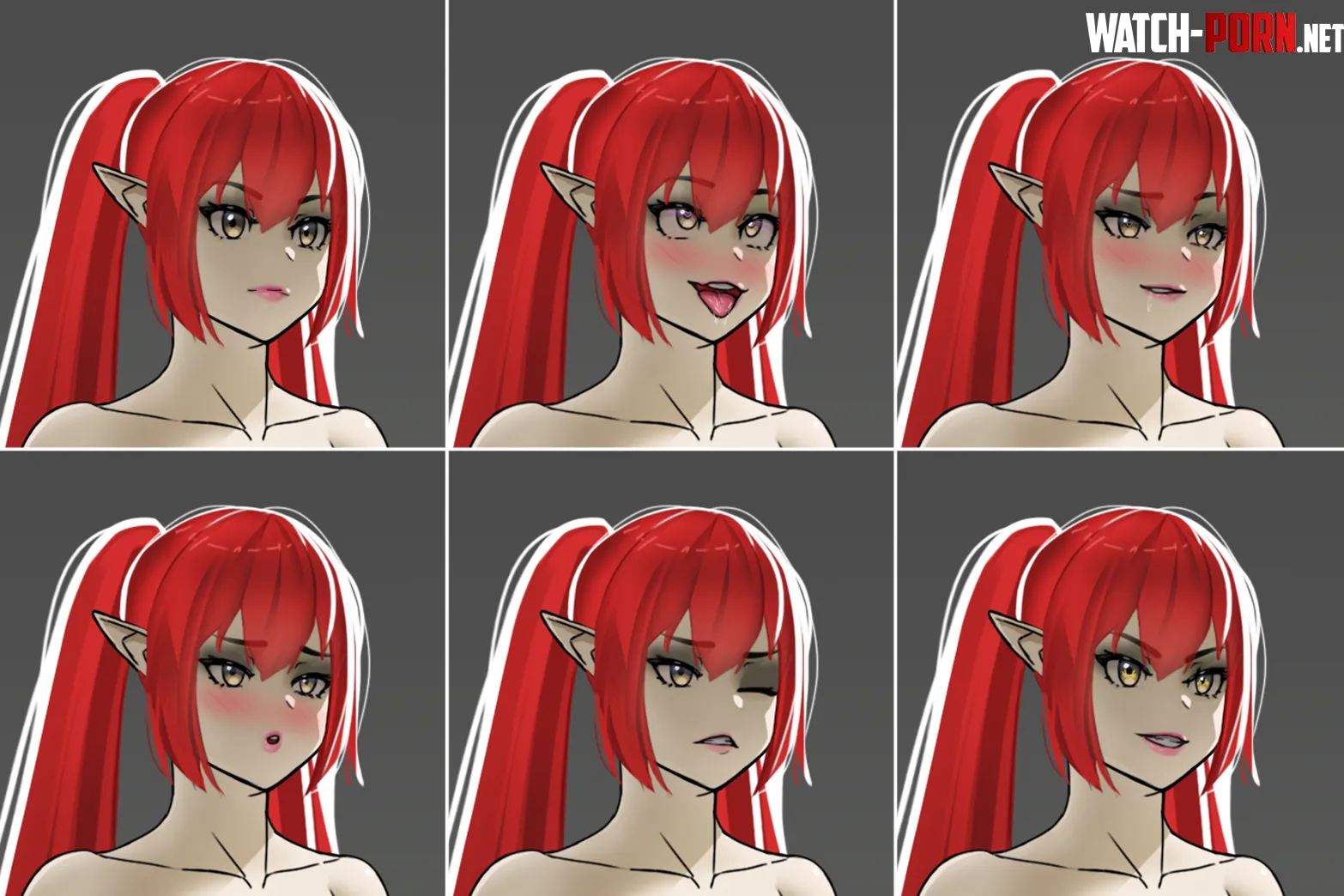 She is so expressive! Check her out! (Dryad Quest) by Miss-Wonderland