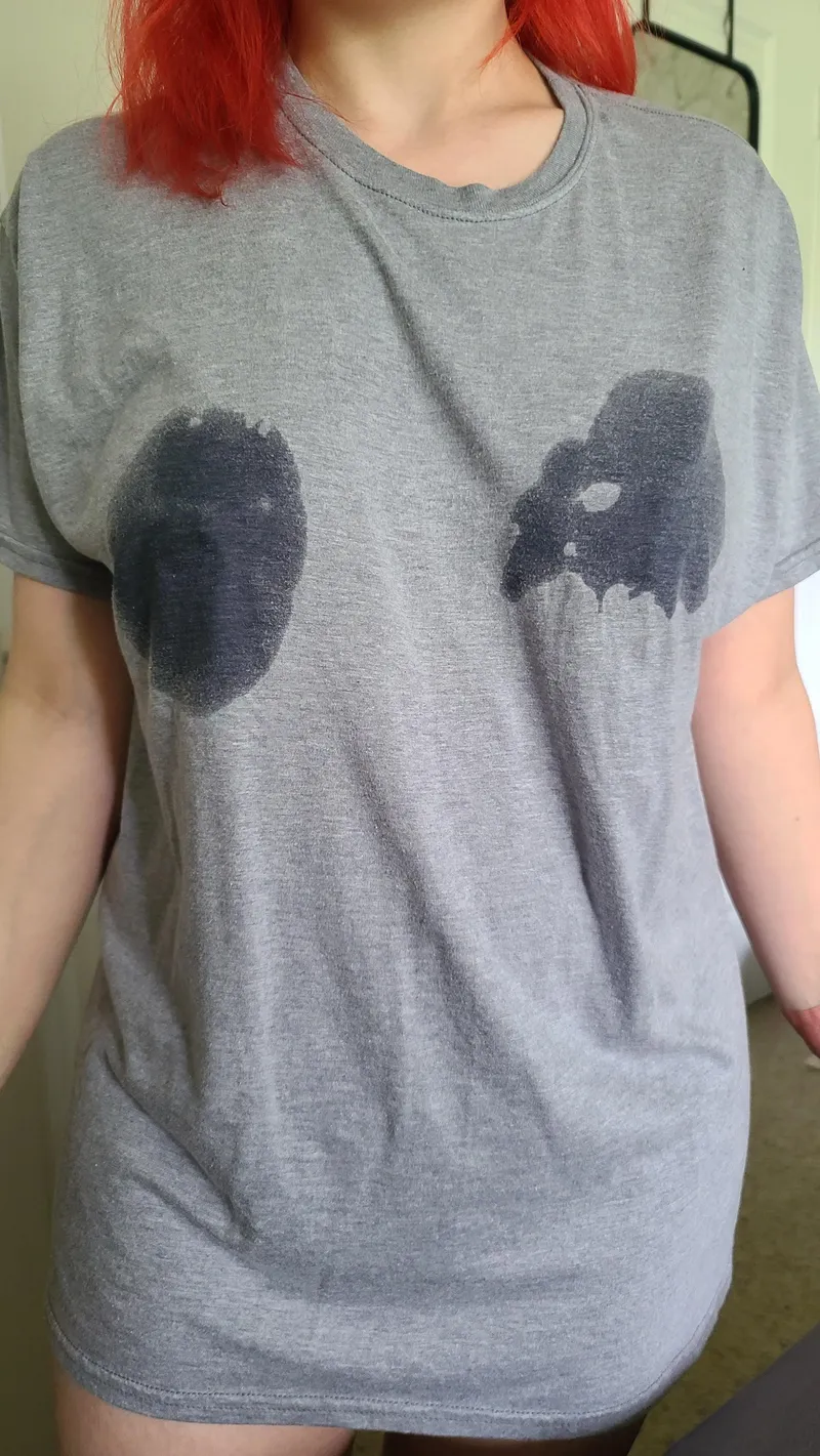 Thumbnail Helping Miss empty a bit with DSmith7288: A Shirt-On Lactation Adventure