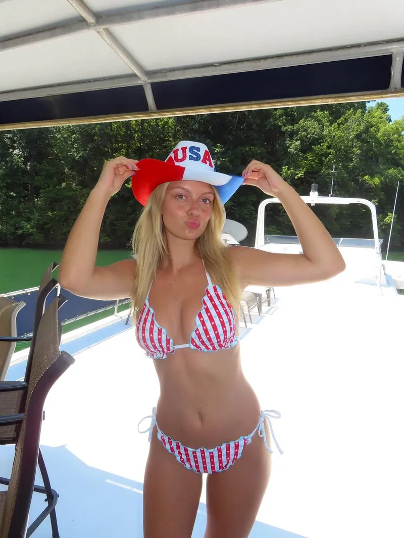 Thumbnail Look Fabulous in the American Striped Bikini Collection by _A_I_C_
