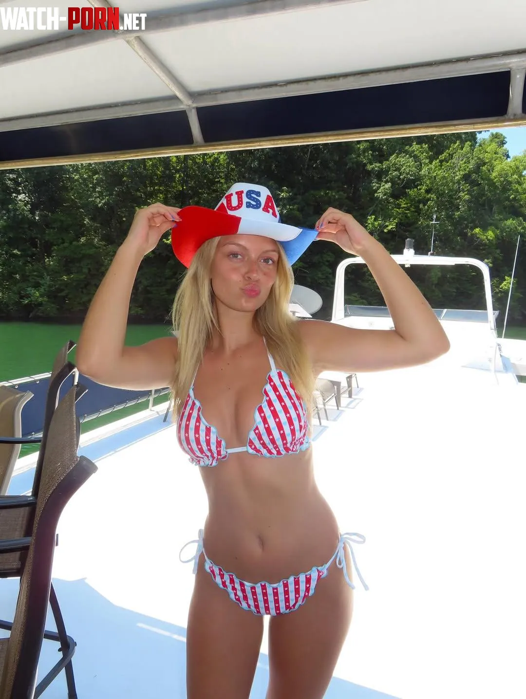 American stripped bikini by _A_I_C_