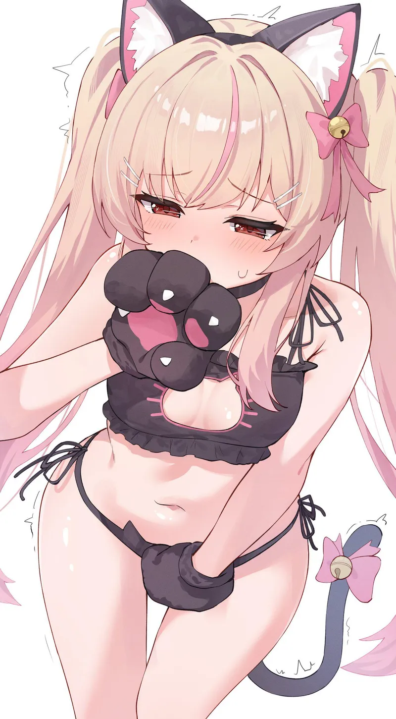 Thumbnail Shy Neko [Original] by A_MASSIVE_PERVERT: A Whimsical Nekomimi Tale