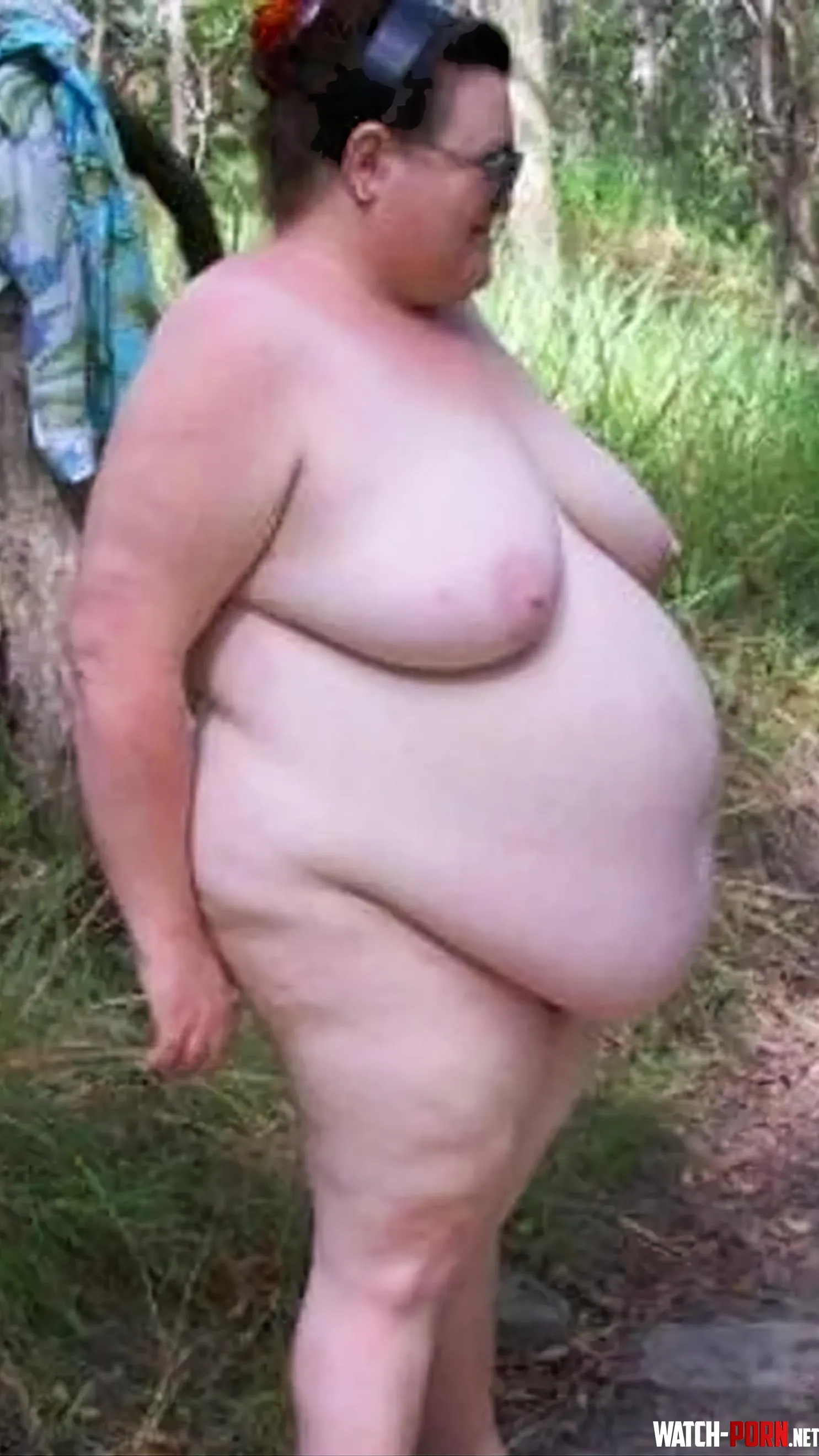 Ssbbw naked in wood by Green-Salary9555
