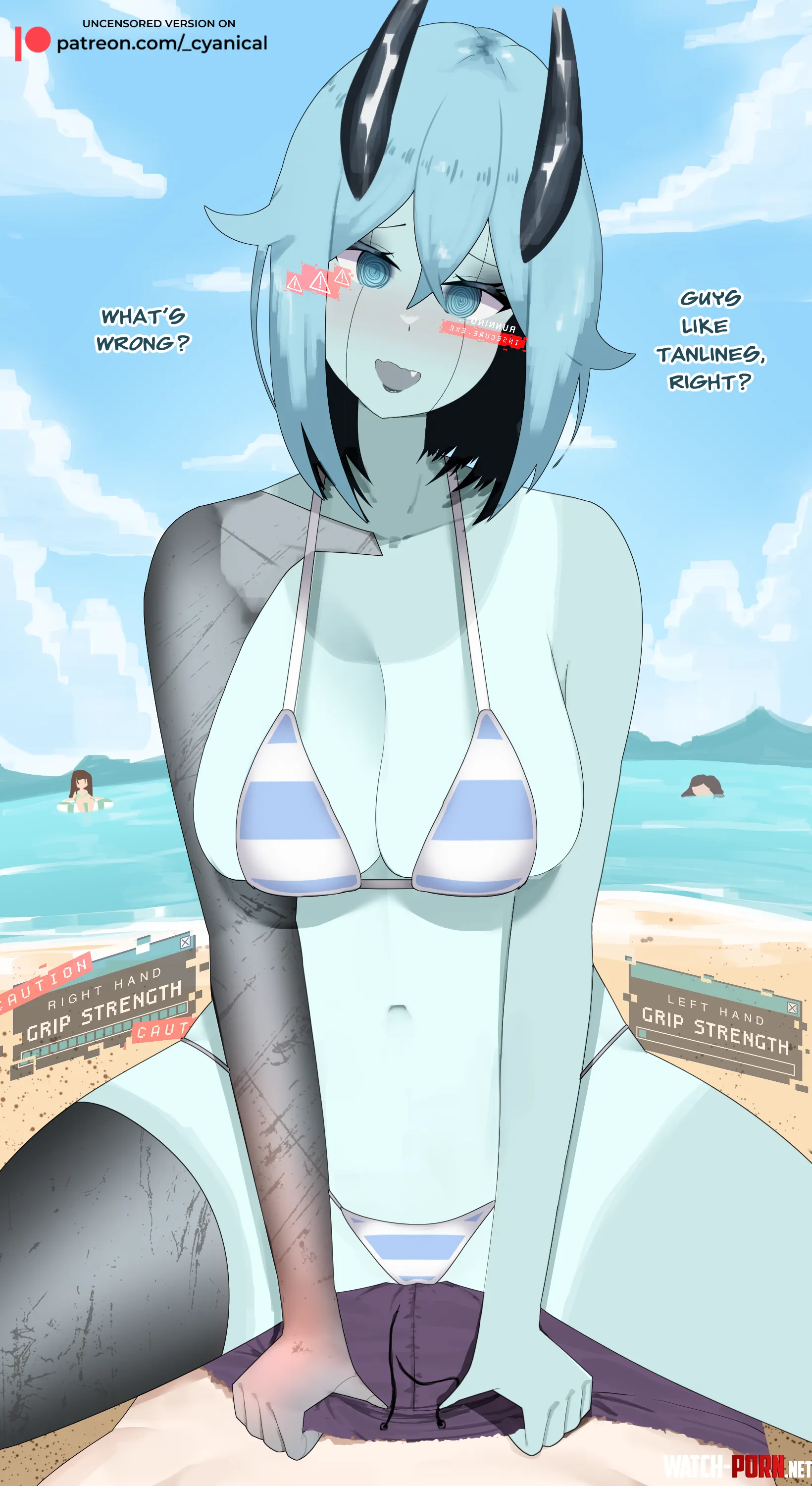 Tanlines Robogirl by -Cyanical