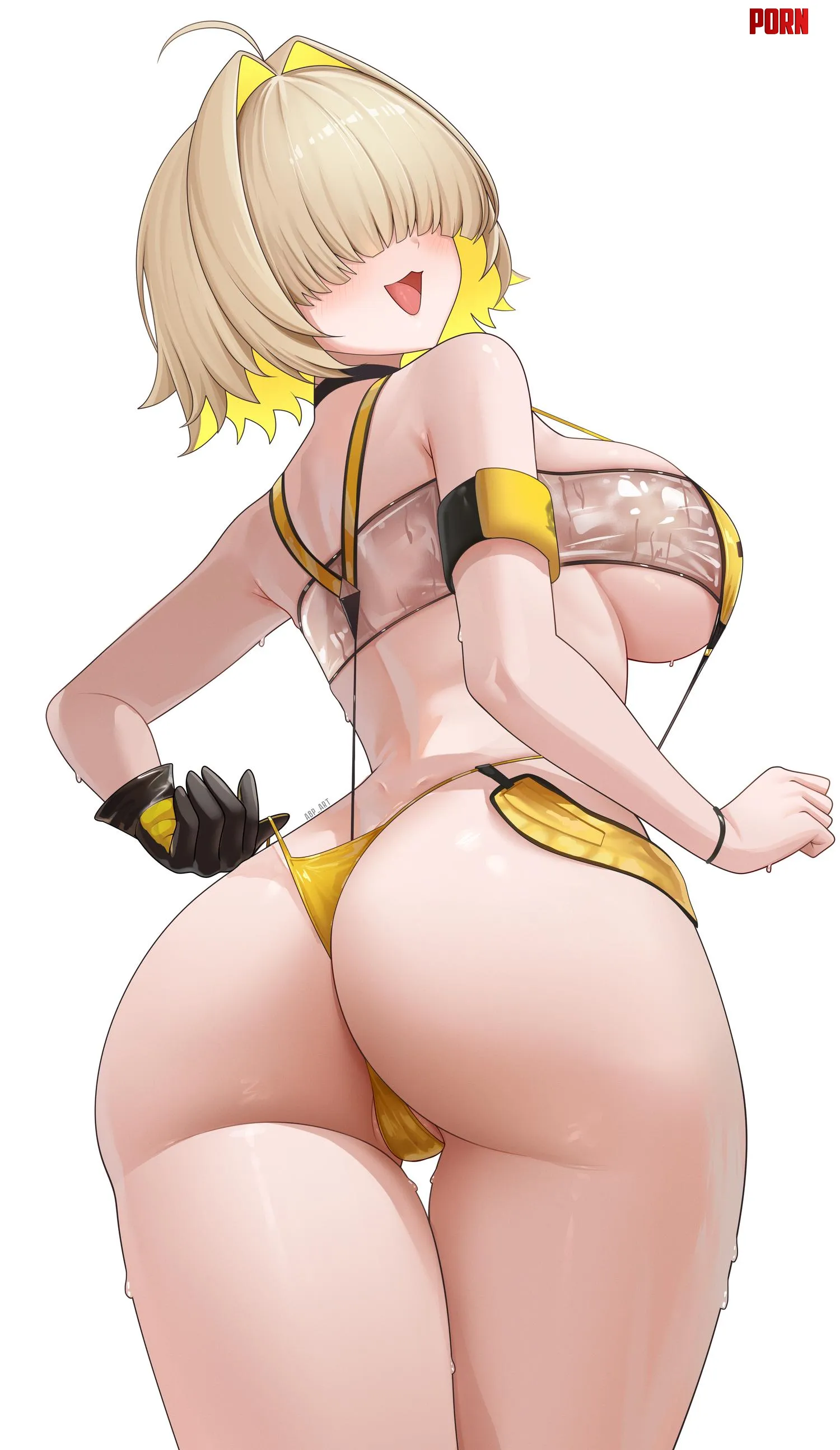 Elegg's amazing ass [NIKKE] by marxsander2016