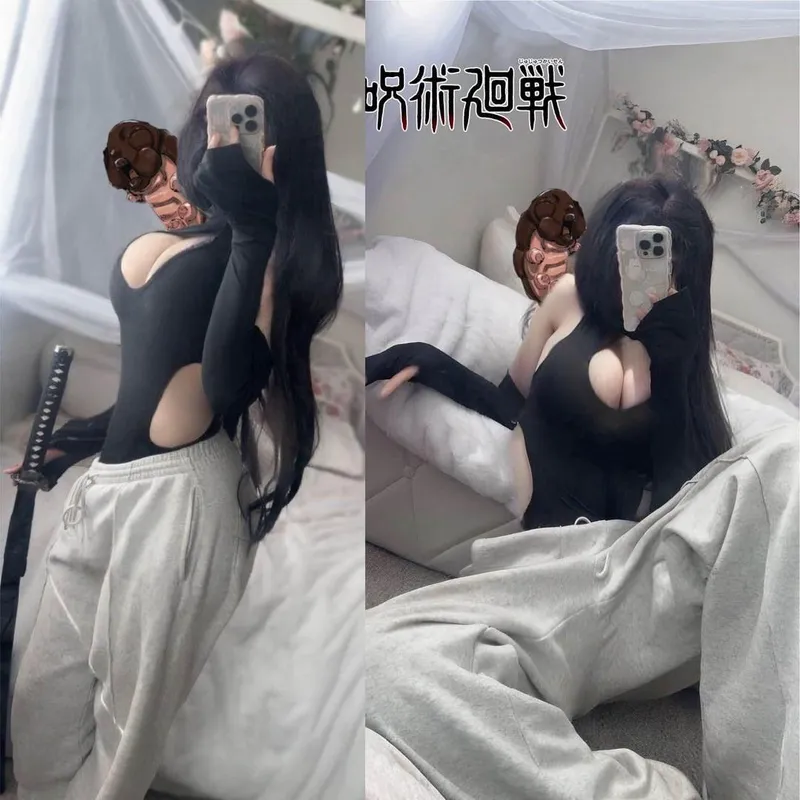 Thumbnail Genderbent Toji Fushiguro Cosplay from Jujutsu Kaisen