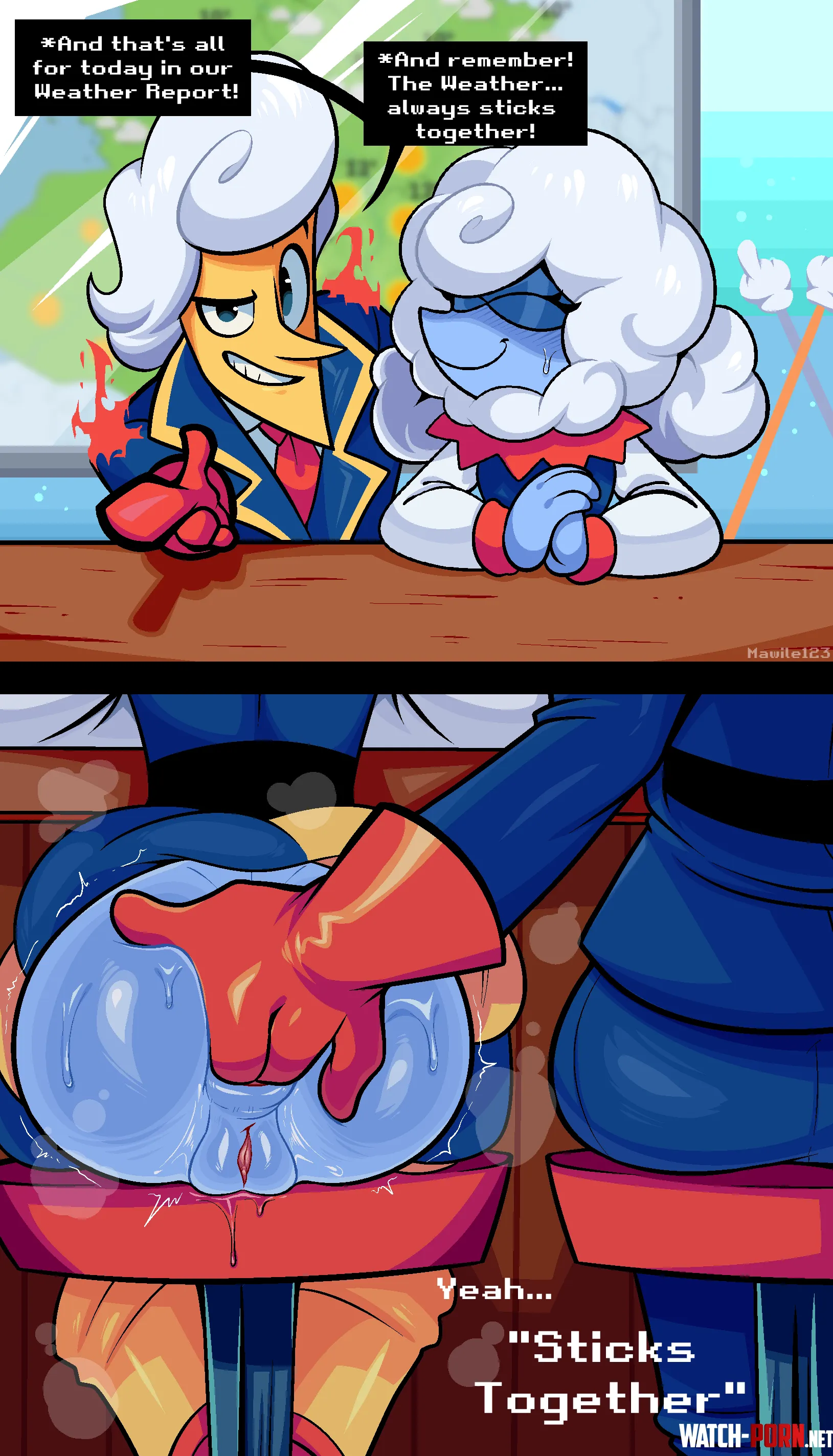 [Elnina, lanino] artist mawile123 found it on r34 by Plastic_Grass1102