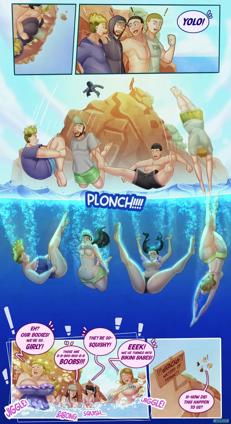 Thumbnail GenderTransformation: Diving into the Waters of Femininity